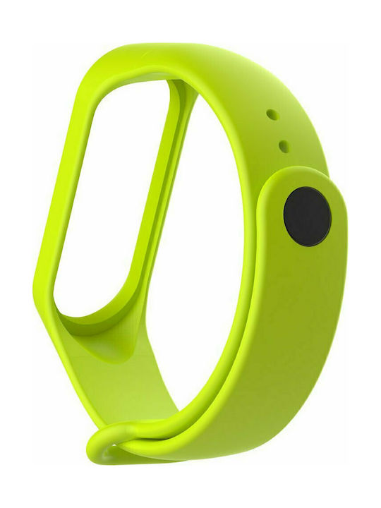 Strap Silicone with Pin Smooth Green (Mi Band 3/Mi Smart Band 4)