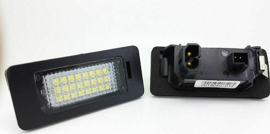 License Plate Lights for BMW E39 / E60 / E90 / X5 2pcs