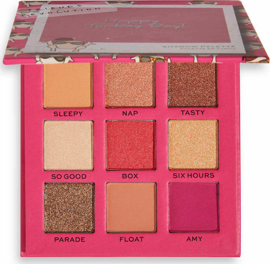 Revolution Beauty Friends The One With All The Thanks Givings Eye Shadow Palette in Solid Form