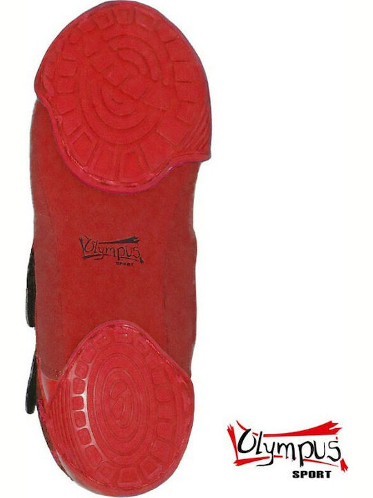 Olympus Sport Junior Velcro Wrestling Martial Arts Shoes Red