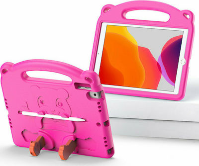 Dux Ducis Panda Umschlag Rückseite Silikon Strapazierfähig für Kinder Rosa (iPad 2019/2020/2021 10.2'')