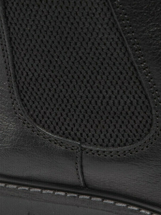 8110000 Leder Anatomic Chelsea Herrenstiefel Schwarz