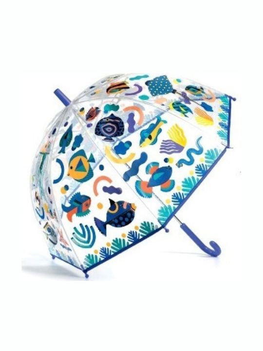 Djeco Fishes Curved Handle Multicolour 70cm Djeco Fishes Curved Handle Multicolour 70cm