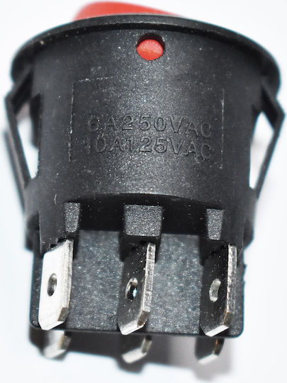 ForAll On-Off switch Rocker Red 1pcs