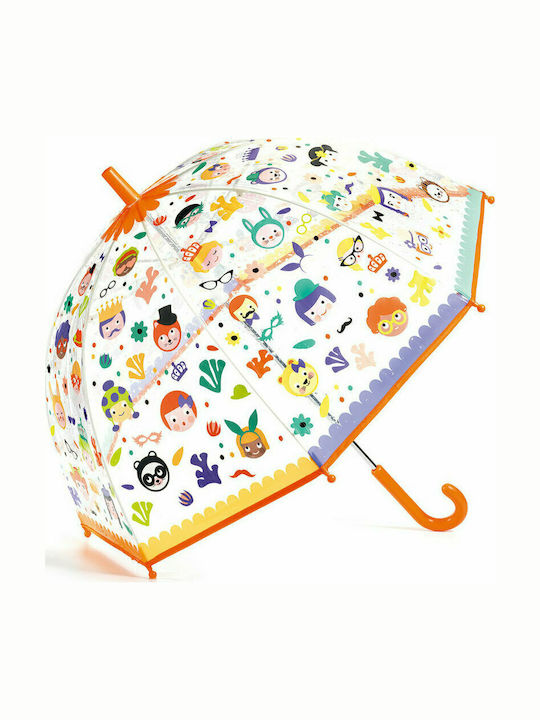 Djeco Gesichter Mehrfarbiger Gebogener Handgriff 70cm Djeco Gesichter Mehrfarbiger Gebogener Handgriff 70cm