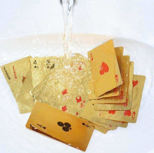 Giftland Spielkarten Gold Wasserdicht