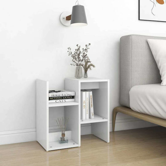 Nachttisch White 50x30x51.5cm