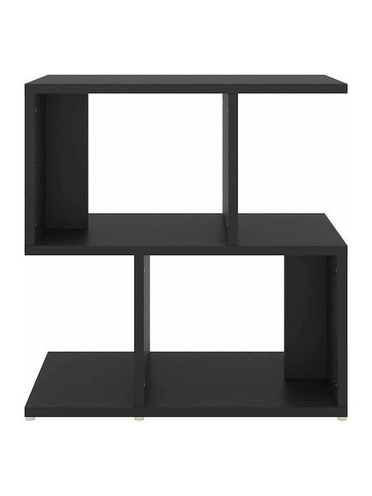 Noptieră Negru 50x30x51.5cm