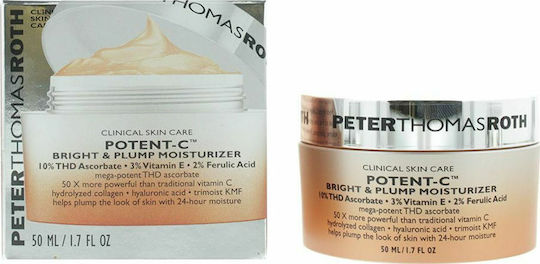 Peter Thomas Roth Potent-C Crema de Față de Zi Hidratare 24h cu Acid Hialuronic și Vitamina C 50ml