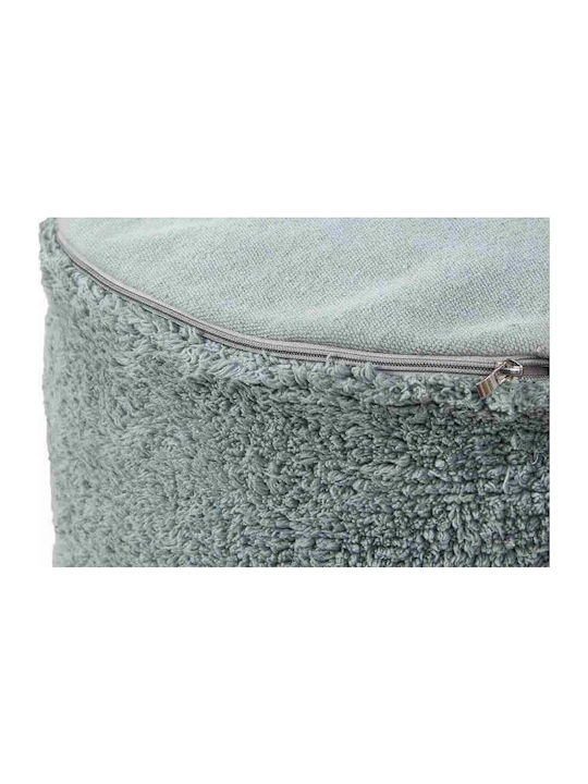 Bean Bag Chair Bolster Waterproof Chill Vintage Blue 50x50x20cm