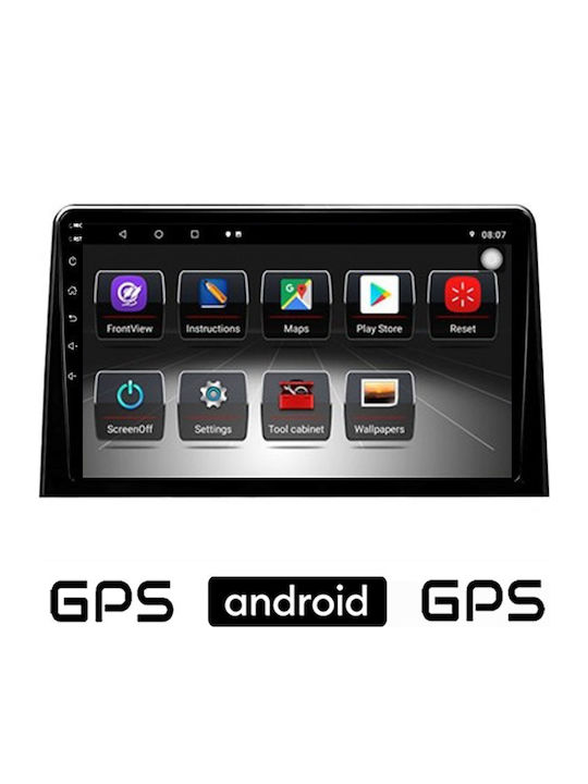Car Audio System for Toyota Proace Honda City Proace City 2018+ (Bluetooth/USB/AUX/WiFi/GPS/Apple-Carplay/Android-Auto) with Touch Screen 10"