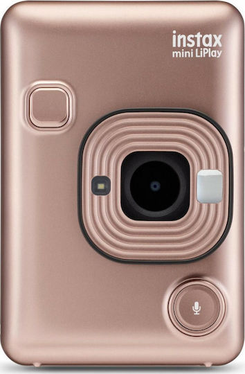 Fujifilm Instax Mini LiPlay Instant Camera Blush Gold