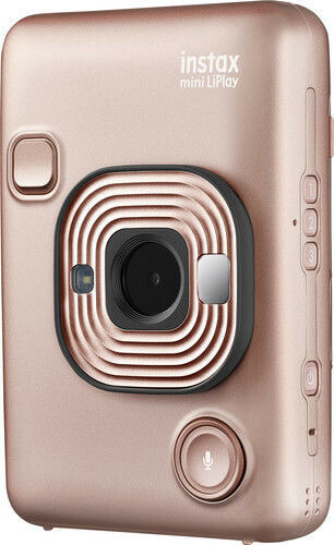 Fujifilm Instax Mini LiPlay Instant Camera Blush Gold