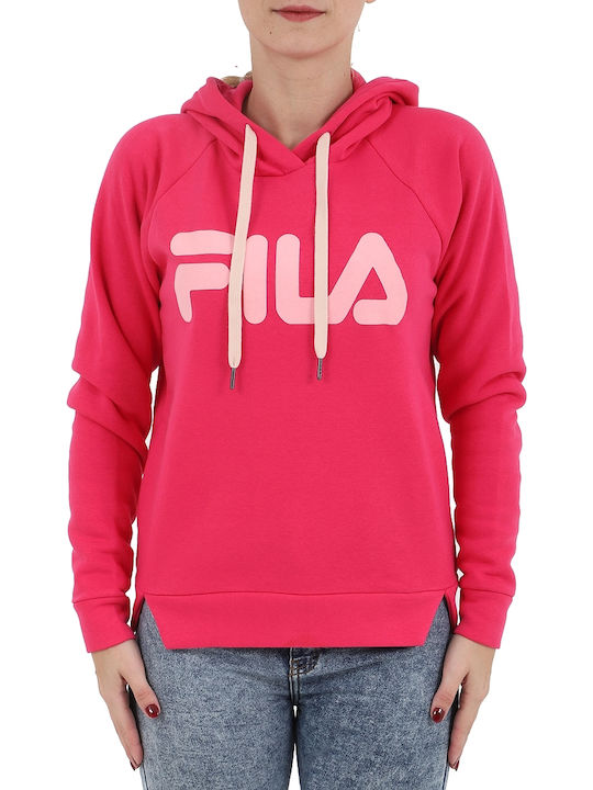 Fila Closing Night Women's Hooded Sweatshirt Fuchsia