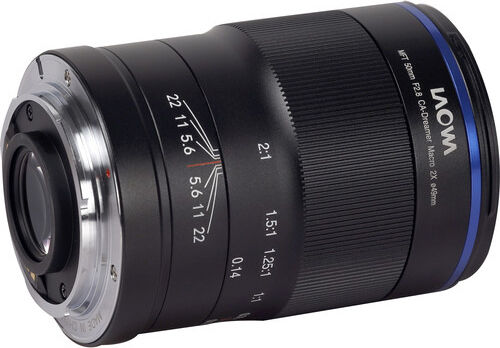 Laowa Crop Camera Lens Venus Optics 50mm f/2.8 2X Ultra APO Telephoto / Macro for Micro Four Thirds (MFT) Mount Black