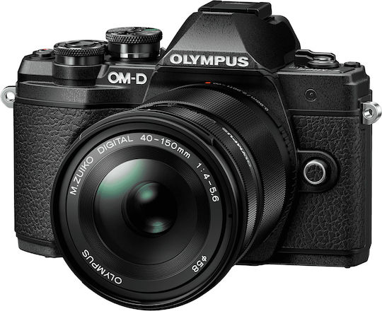 Olympus Crop Camera Lens M.Zuiko Digital ED 40-150mm f/4.0-5.6 R Standard Zoom for Micro Four Thirds (MFT) Mount Black