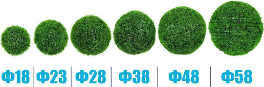 Künstlicher Strauch Gras Grüner 38cm GloboStar