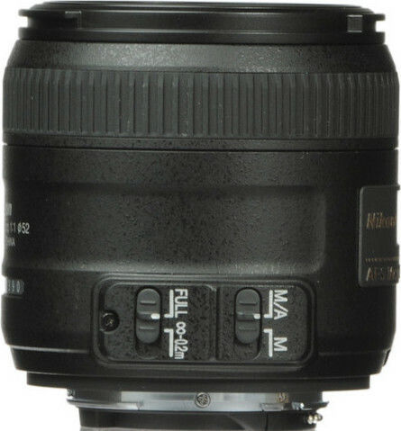 Nikon Crop Φωτογραφικός Φακός AF-S DX Micro Nikkor 40mm f/2.8G Standard / Macro για Nikon F Mount Μαύρος