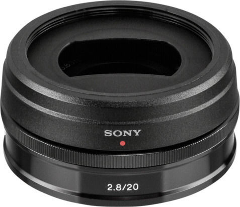 Sony Crop Kameraobjektiv 20mm f/2.8 Weitwinkel für Sony E Mount Black