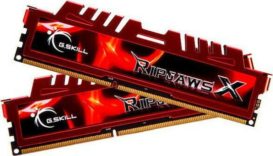 G.Skill RipjawsX DDR3 16GB RAM με 2x8GB Modules και Ταχύτητα 1866 για Desktop