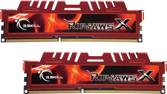 G.Skill RipjawsX 16GB DDR3 RAM with 2 Modules (2x8GB) and 1333 Speed for Desktop