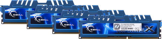 G.Skill RipjawsX DDR3 32GB RAM with 4x8GB Modules and Speed 1600 for Desktop