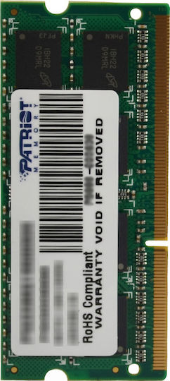 Patriot DDR3 με Module 1x8GB και Ταχύτητα 1600 για Laptop