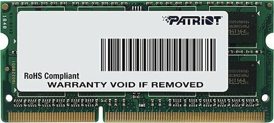 Patriot DDR3L Memory RAM With 1x4GB Module And 1600 Speed For Laptop