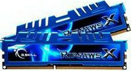 G.Skill RipjawsX 16GB DDR3 RAM mit 2 Modulen (2x8GB) und Geschwindigkeit 2400 für Schreibtisch