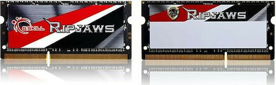 Ripjaws 8GB DDR3 RAM with 2 Modules (2x4GB) and 1600 Speed for Laptop (F3-1600C9D-8GRSL)