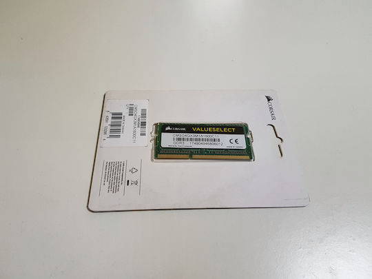 Corsair Corsair DDR3L Arbeitsspeicher mit Module 1x4GB und Geschwindigkeit 1600 für Laptop