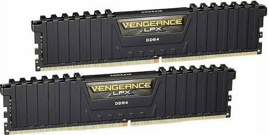 Corsair Vengeance LPX 16GB DDR4 RAM cu 2 module (2x8GB) și Viteză