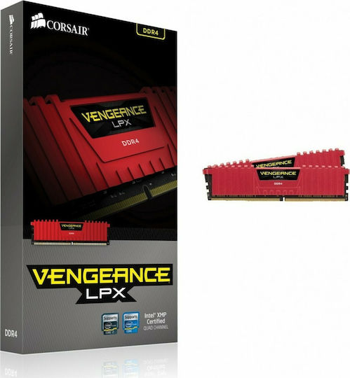 Corsair Vengeance LPX 16GB DDR4 RAM mit 2 Modulen (2x8GB) und Geschwindigkeit 3200 für Schreibtisch
