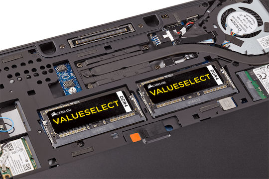 Corsair Value Select 4GB DDR4 RAM mit Geschwindigkeit 2133 für Laptop