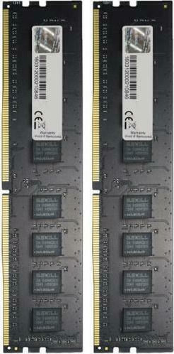 G.Skill Value 16GB DDR4 RAM with 2 Modules (2x8GB) and 2400 Speed for Desktop