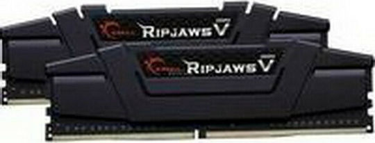 G.Skill Ripjaws V 16GB DDR4 RAM mit 2 Modulen (2x8GB) und Geschwindigkeit 3200 für Schreibtisch