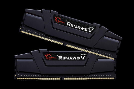G.Skill Ripjaws V DDR4 8GB RAM με 2x4GB Modules και Ταχύτητα 3200 για Desktop