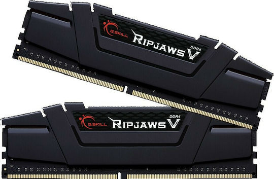 G.Skill Ripjaws V DDR4 8GB RAM με 2x4GB Modules και Ταχύτητα 3200 για Desktop