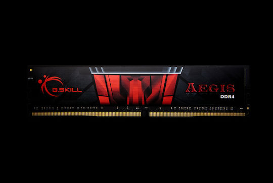 G.Skill Aegis 16GB DDR4 RAM cu 2 module (2x8GB) și Viteză 2400