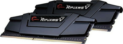G.Skill Ripjaws V 16GB DDR4 RAM με 2 Modules (2x8GB) και Ταχύτητα 3600 για Desktop