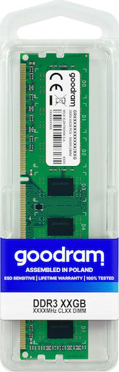 GoodRAM 8GB DDR3 RAM с Скорост 1600 за Настолен Компютър