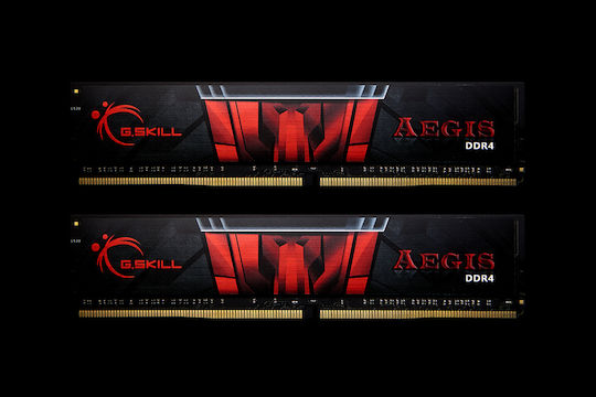 G.Skill Aegis DDR4 16GB RAM με 2x8GB Modules και Ταχύτητα 3000 για Desktop