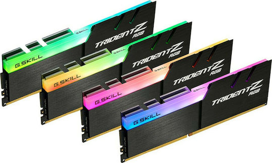 G.Skill Trident Z RGB 32GB DDR4 RAM cu 4 module (4x8GB) și Viteză