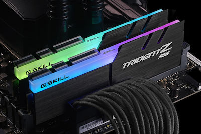 G.Skill Trident Z RGB 16GB DDR4 RAM cu 2 module (2x8GB) și Viteză 4133 pentru Desktop