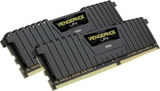 Corsair Vengeance LPX 16GB DDR4 RAM с 2 модула (2x8GB) и Скорост 3200 за Настолен Компютър