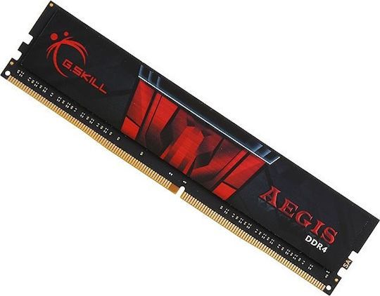 G.Skill Aegis DDR4 με Module 1x8GB και Ταχύτητα 2666 για Desktop