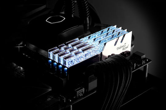 G.Skill Trident Z Royal DDR4 16GB Memorii RAM Cu 2x8GB Module Și Frecvență 3600 Pentru Desktop