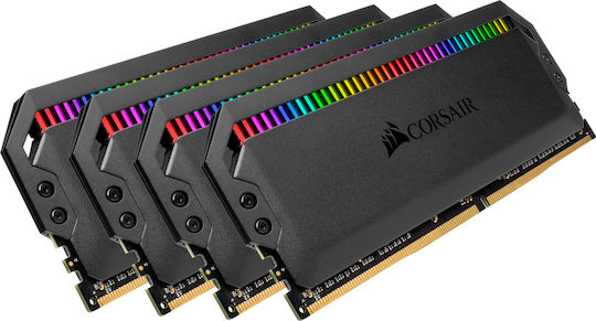 Corsair Dominator Platinum RGB 32GB DDR4 RAM with 4 Modules (4x8GB) and 3200 Speed for Desktop