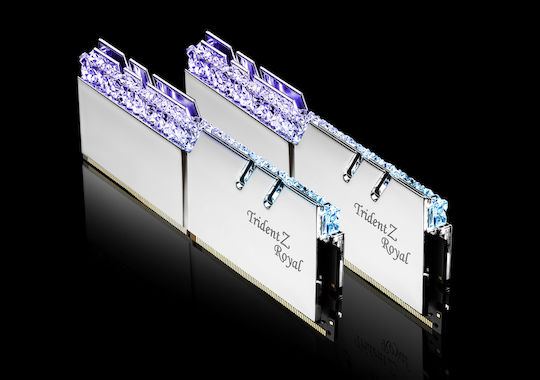G.Skill Trident Z Royal 16GB DDR4 RAM mit 2 Modulen (2x8GB) und Geschwindigkeit 4000 für Schreibtisch