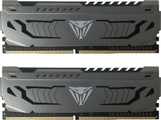 Patriot Viper Steel DDR4 16GB RAM με 2x8GB Modules και Ταχύτητα 4000 για Desktop